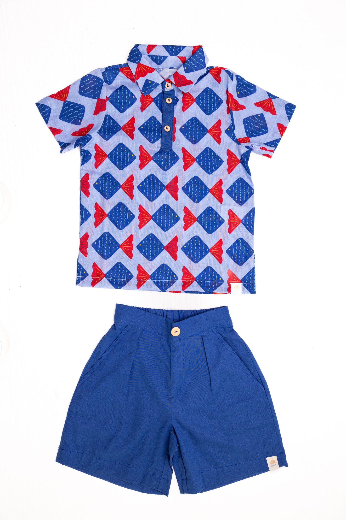 Marine Delight Boys' Two-Piece Summer Set