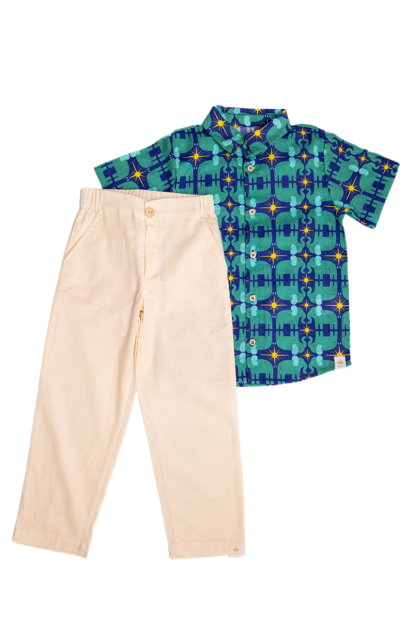 Vibrant Boys' Two-Piece Outfit Set