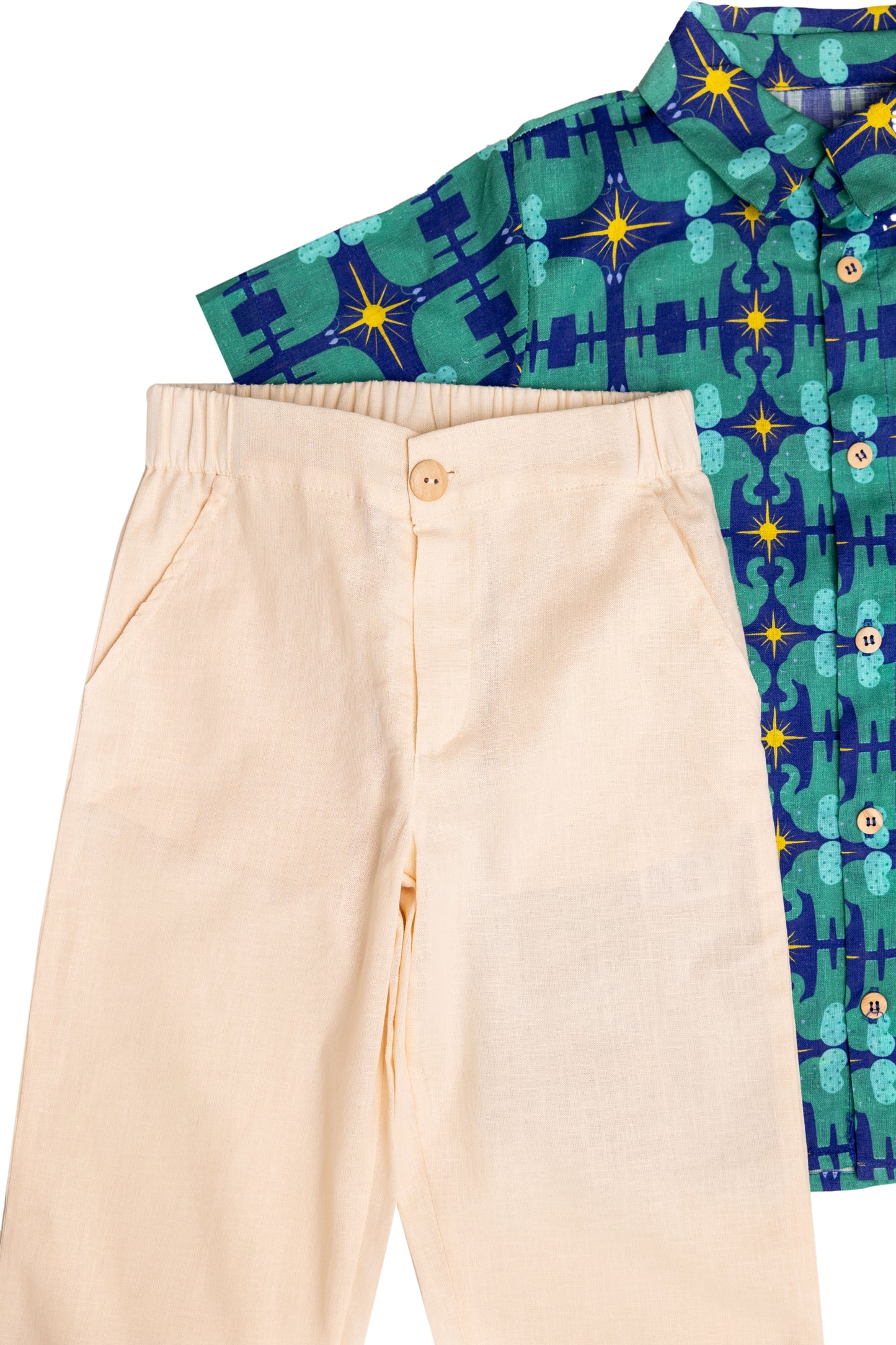 Vibrant Boys' Two-Piece Outfit Set