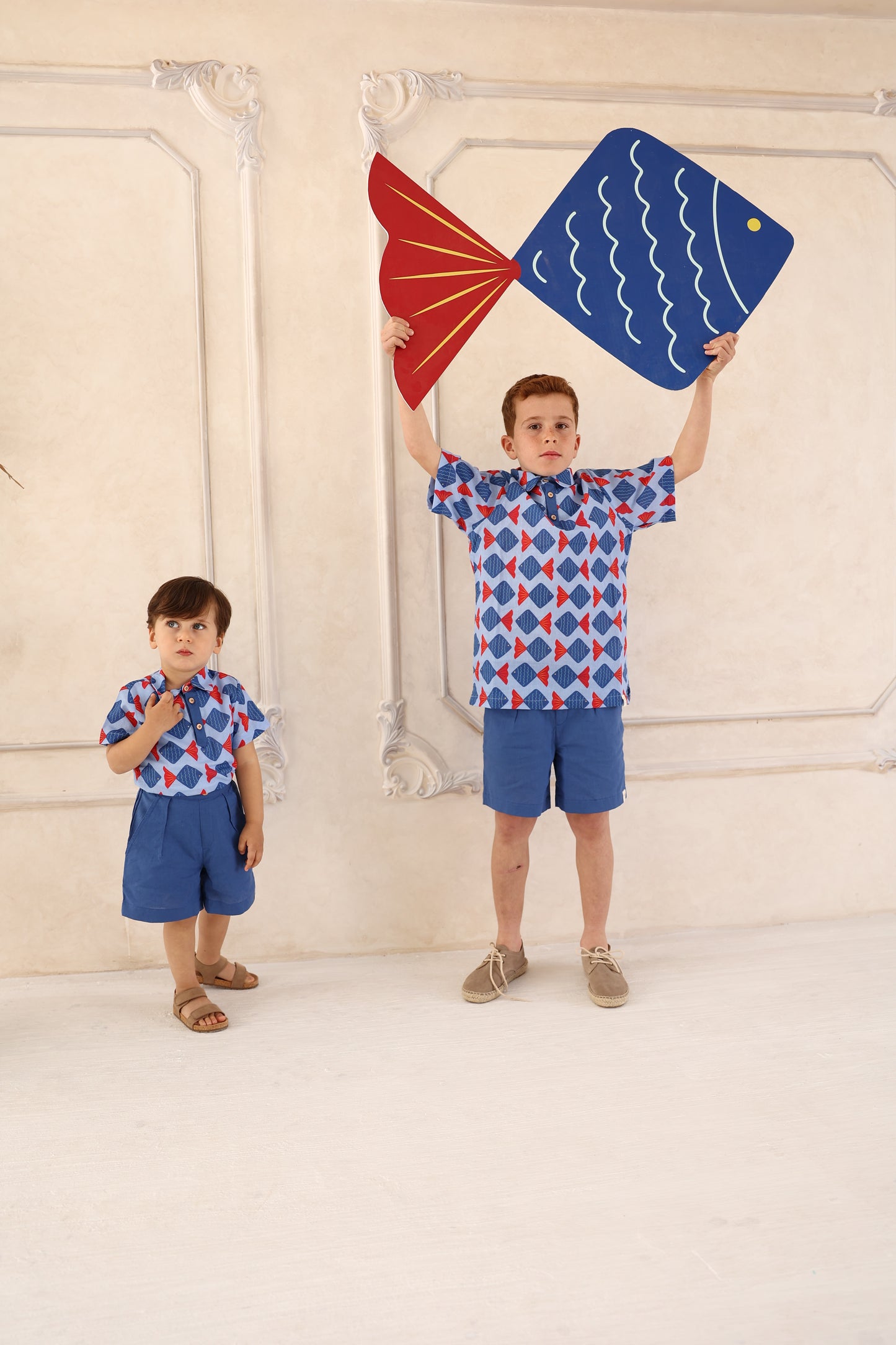 Marine Delight Boys' Two-Piece Summer Set