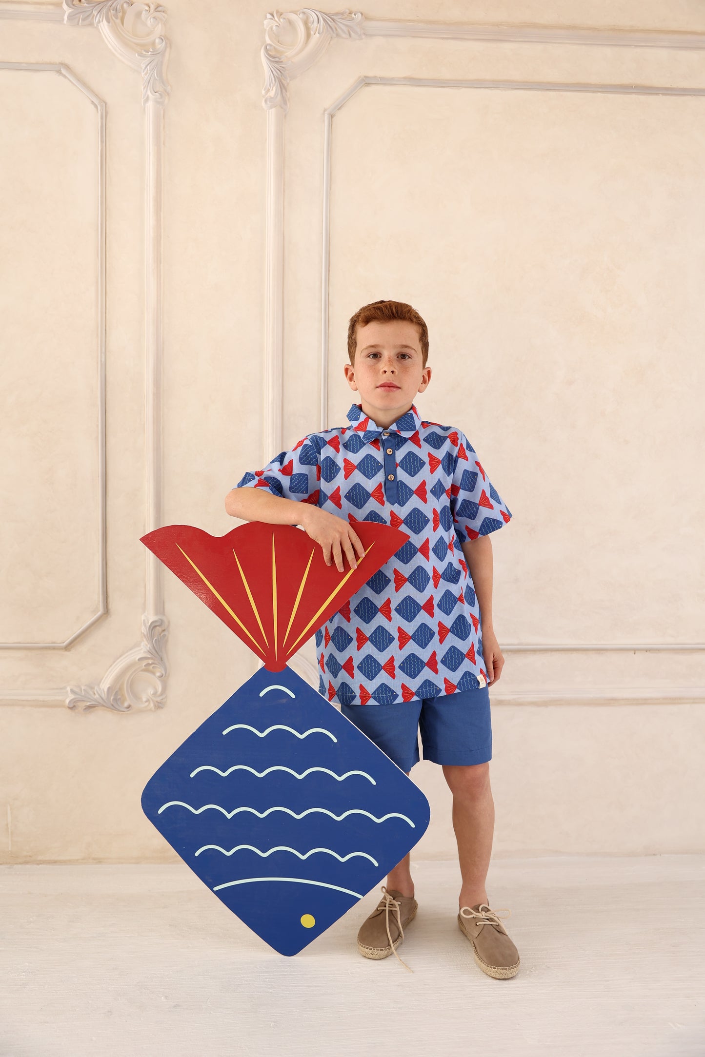 Marine Delight Boys' Two-Piece Summer Set