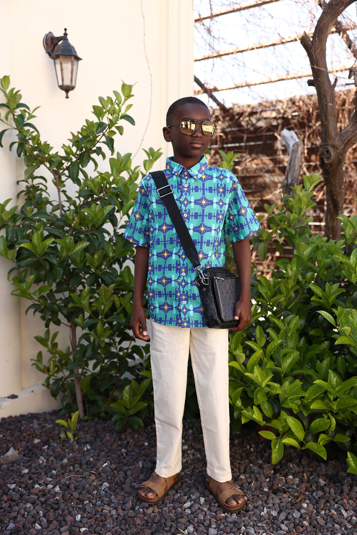 Vibrant Boys' Two-Piece Outfit Set