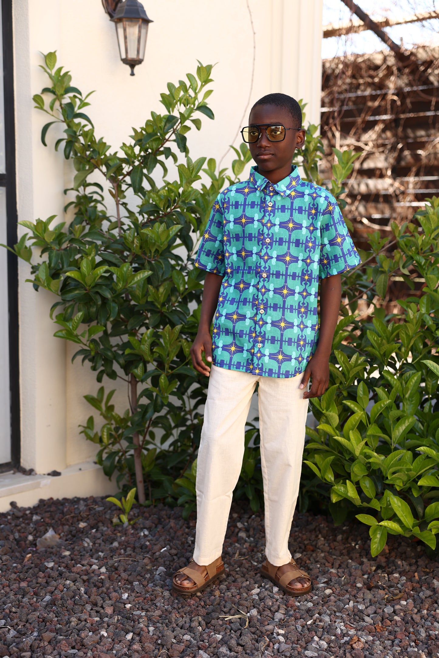 Vibrant Boys' Two-Piece Outfit Set