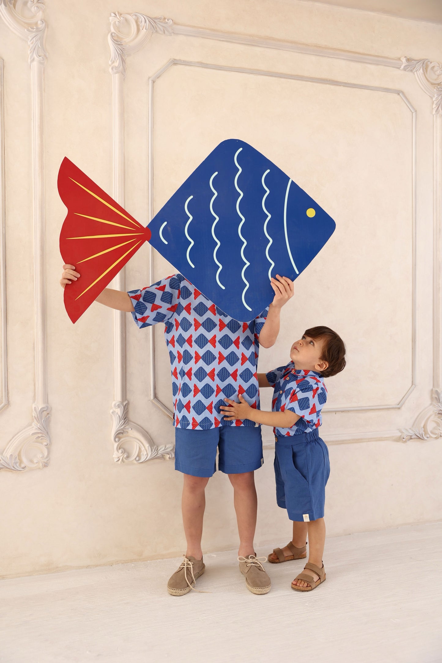 Marine Delight Boys' Two-Piece Summer Set